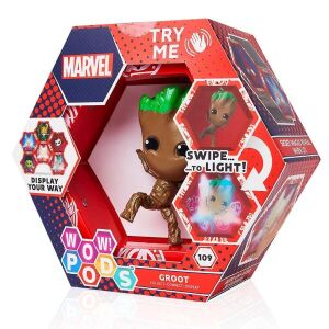 WOW! PODS Marvel Groot mozgásérzékelős figura a csomagolásban - Wow! Stuff