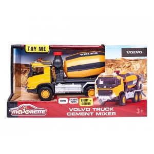 Majorette Volvo betonkeverő teherautó játék fényekkel és hangokkal - Majorette