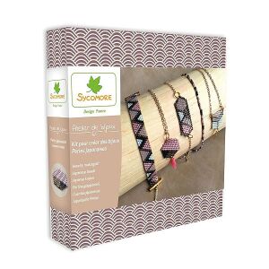 Sycomore Súprava na výrobu šperkov v japonskom štýle - DIY Korálkovanie na náušnice a prívesky - Hračky na výrobu šperkov