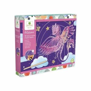 Sycomore Súprava na škrabanie draka, kreatívna hračka pre deti - Súpravy pre umenie a remeslá