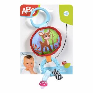 ABC Baby Őzike plüss függeszthető csörgő és rágóka - Csörgő