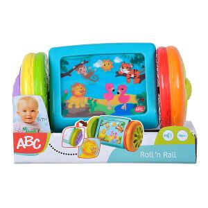 ABC Baby Gurulós tükör babáknak 6 hónapos kortól - Babajáték