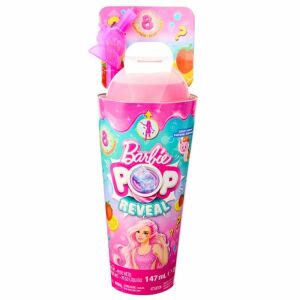 Bábika Barbie POP Slime Reveal - ružová, prekvapenie hračka s príslušenstvom - Mattel Baba
