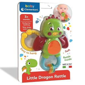 Clementoni Baby Sárkány csörgő, rágóka és csörgő babáknak 3 hónapos kortól - Csörgő