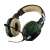 Trust GXT 322C Carus Jungle Edition gaming headset with microphone, angled view