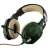 Trust GXT 322C Carus Jungle Edition gaming headset with microphone, angled view