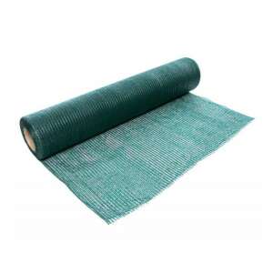 Grünes Schattennetz, 1,2 x 50 Meter, 30% Lichtfilter, UV-stabil - Garten