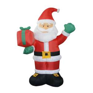Timeless Tools inflatable Santa Claus Christmas decoration, 150 cm - Outdoor Christmas decoration