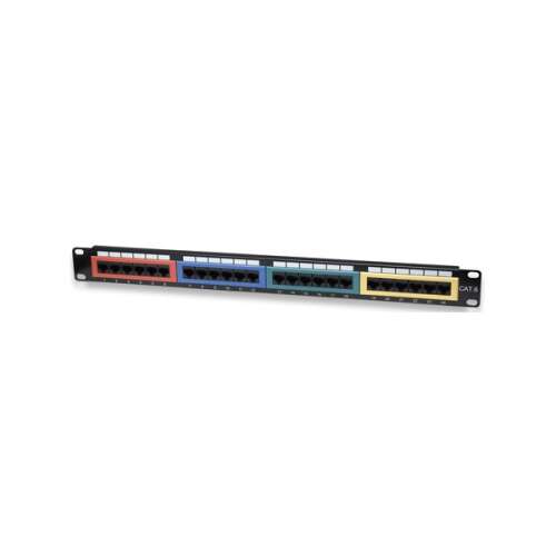 Manhattan CAT6 24 Portos Patch Panel - 1U