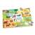 Djeco Animal Puzzle, wooden puzzle with animal shapes for toddlers, shape sorting game, educational toy