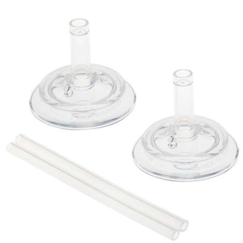 Spectra 2 pack silicone straw set for feeding bottles