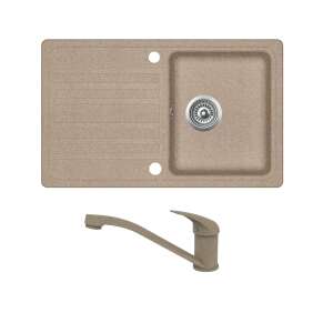 EVIDO Home 45S Gránit Mosogató Szett - Avena