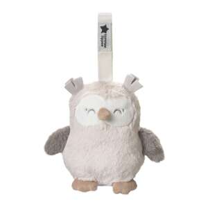 Tommee Tippee Ollie Owl Travel Sleep Aid, puha plüss bagoly hanggéppel és sírásérzékelővel, fehér és szürke - Tommee Tippee