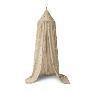 Nuuroo Viggo Muszlin Baldachin Bézs színben, nagy baldachin gyerekszobákba, kiváló minőségű muszlin anyagból - Baldachin