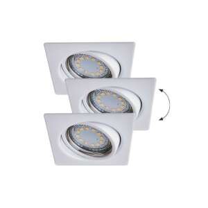 Rábalux Lite fehér beépíthető és ráépíthető LED lámpa 3xGU10, 3 db-os szett - Rábalux
