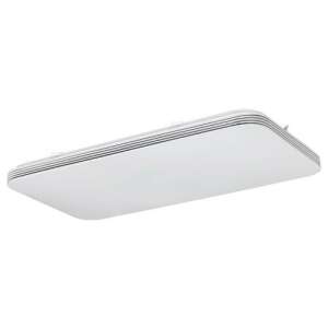 Rábalux Oscar Chrom LED Deckenleuchte, rechteckiges Design - Deckenleuchten