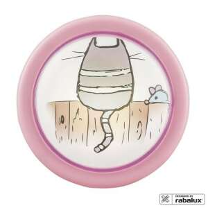 Rábalux Cathy LED éjjeli lámpa macska és egér mintával, rózsaszín - Rábalux