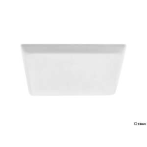 Rábalux Oleg fehér LED mennyezeti és fali lámpa, elölnézet - Mennyezeti lámpa