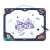 Djeco Space Board Magnetic Dry Erase Board with Space Illustration