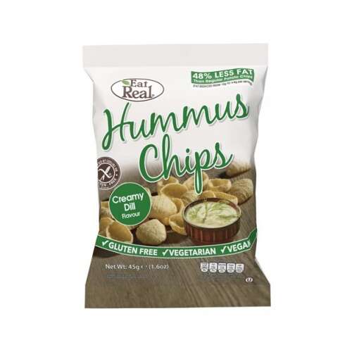 Eat Real hummus chips tejszíneskapros 45 g Pepita.hu