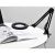 IZOXIS LED Magnifying Lamp Clamped to Desk with Book and Laptop