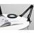 IZOXIS LED Magnifying Lamp Clamped to Desk with Book and Laptop