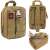 Springos tactical first aid bag, multiple views showing the bag's features and compartments