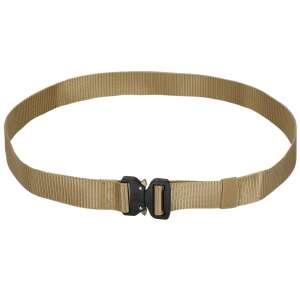 Springos tactical belt, brown, nylon, quick release buckle - Men's Belt