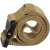 Springos tactical belt, brown, nylon, quick release buckle