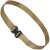 Springos tactical belt, brown, nylon, quick release buckle