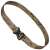 Springos tactical belt with quick release buckle, camo pattern, side view