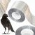 Springos holografische Vogelabwehrbandrolle mit einer Krähe
