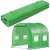 Springos greenhouse tunnel cover, 2 x 2 x 2 x 2 m, green, rolled up