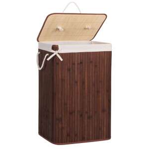 Ha0031 bamboo laundry basket
