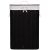 Springos black bamboo laundry basket, 72L capacity