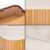 Close-up of the Springos bamboo storage basket details