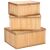Ha0153 bamboo storage basket 3db. 97317805