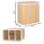 Dimensions of Springos bamboo laundry hamper