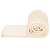 Springos Cozy Blanket, cream, 150x200cm, rolled up