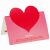 Red Heart Love Greeting Card