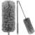 Springos telescopic duster, gray microfiber, collage