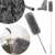Springos telescopic dust brush, gray, 3 pieces, collage