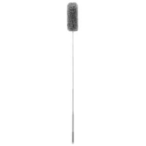 Springos telescopic dust mop with microfiber head, gray - Household Supply