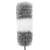 Springos telescopic duster with microfiber head, grey and white, for cleaning hard to reach places