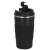 Springos 500 ml Edelstahl-Thermoskanne, schwarz, Seitenansicht