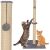 Springos cat scratching post with cats playing