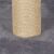 Springos cat scratching post base and sisal rope detail
