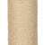 Springos cat scratching post detail, grey and brown, sisal rope