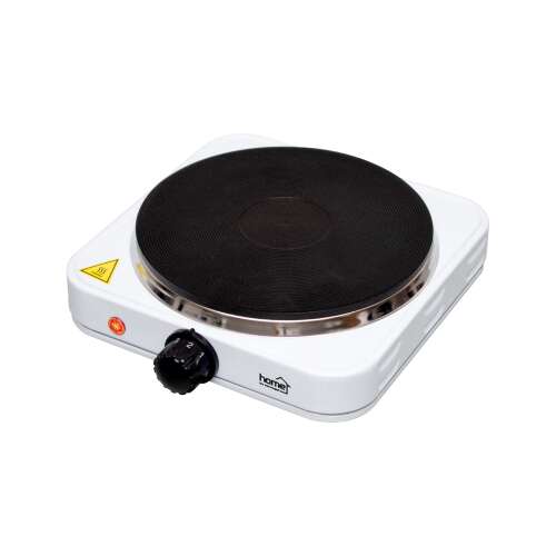 Home by Somogyi Home HG R 01WH hordozható elektromos főzőlap, 1500W, 18cm főzőfelület, fehér