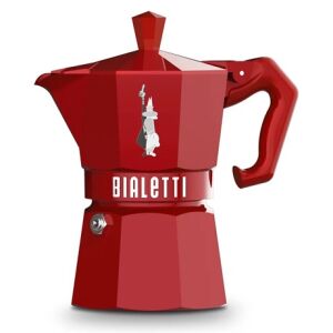 Bialetti Moka Exclusive Piros Kotyogós Kávéfőző - Bialetti